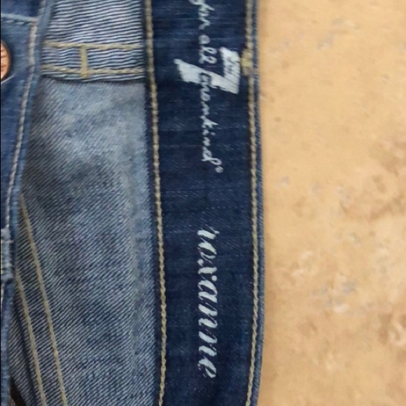 EUC SIZE 28.... 7 for all mankind Roxanne - Picture 3 of 5